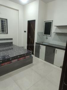 Bedroom Image of 250 Sq.ft 1 RK Apartment / Flat for rent in Vijay Nagar Indore for Rs. 12500