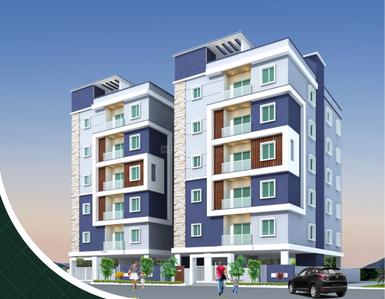 Image of 1250 Sq.ft 2 BHK Apartment / Flat for sale in Bachupally, Hyderabad for Rs. 7375000