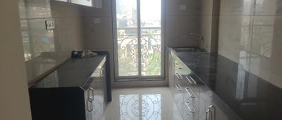 Kitchen Image of 1050 Sq.ft 3 BHK Apartment / Flat for rent in Metro Millennium, Malad West Mumbai for Rs. 85000