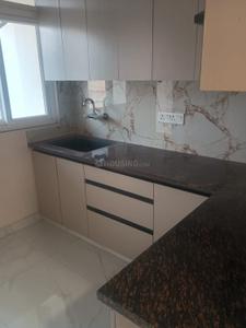Kitchen Image of 1400 Sq.ft 3 BHK Apartment / Flat for sale in Heerawala Jaipur for Rs. 6500000