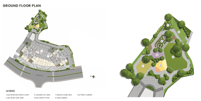 Image of 662 Sq.ft 2 BHK Apartment / Flat for sale in Kalpataru Primera, Thane West, Thane for Rs. 10500000