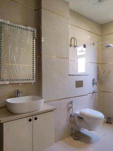 Bedroom Image of 950 Sq.ft 1 BHK Builder Floor for rent in HUDA Plot Sector 42, Sector 42 Gurgaon for Rs. 37000