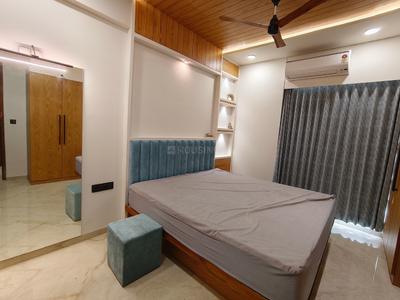 Bedroom Image of 2400 Sq.ft 3 BHK Apartment / Flat for rent in Radhe Infinity, Kudasan Gandhinagar for Rs. 50000