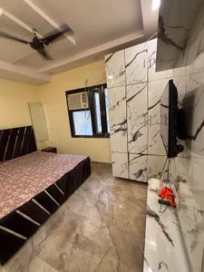 Bedroom Image of 650 Sq.ft 1 BHK Builder Floor for rent in Maurya Enclave, Pitampura New Delhi for Rs. 20000