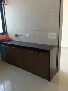 Kitchen Image of 1800 Sq.ft 3 BHK Apartment / Flat for rent in Kesar Harmony, Kharghar Navi Mumbai for Rs. 70000