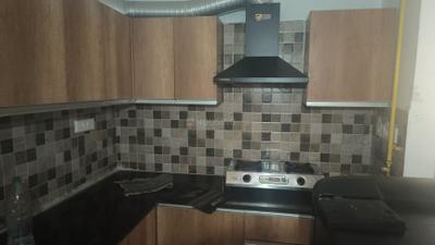 Kitchen Image of 744 Sq.ft 2 BHK Apartment / Flat for rent in Prateek Grand City, Siddharth Vihar Ghaziabad for Rs. 31000