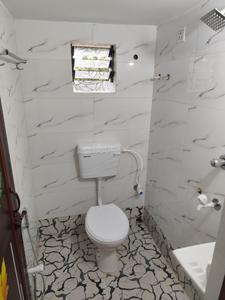 Bathroom Image of 150 Sq.ft 1 RK Studio for rent in Chinar Park Kolkata for Rs. 5500