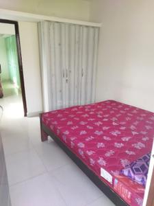 Bedroom Image of 550 Sq.ft 1 BHK Builder Floor for rent in Hitech City Hyderabad for Rs. 19000
