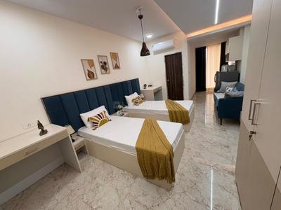 Bedroom Image of 418 Sq.ft 1 RK Apartment / Flat for sale in Jagatpura Jaipur for Rs. 3800000