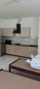 Kitchen Image of 450 Sq.ft 1 RK Apartment / Flat for rent in Mahadevapura Bengaluru for Rs. 28000