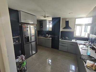 Kitchen Image of 2593 Sq.ft 4 BHK Apartment / Flat for rent in Purple Melodia, Vaishali Nagar Jaipur for Rs. 90000