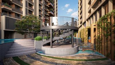 Image of 1895 Sq.ft 3 BHK Apartment / Flat for sale in South Bopal, Ahmedabad for Rs. 9975000