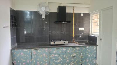 Kitchen Image of 1530 Sq.ft 3 BHK Apartment / Flat for rent in Dev Prayag, Motera Ahmedabad for Rs. 25000
