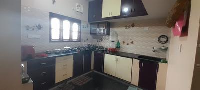 Kitchen Image of 1200 Sq.ft 3 BHK Independent House for rent in Jigani Bengaluru for Rs. 20000