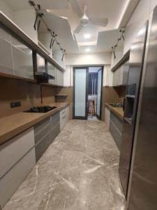 Kitchen Image of 1391 Sq.ft 3 BHK Apartment / Flat for rent in Rustomjee Paramount, Santacruz West Mumbai for Rs. 350000