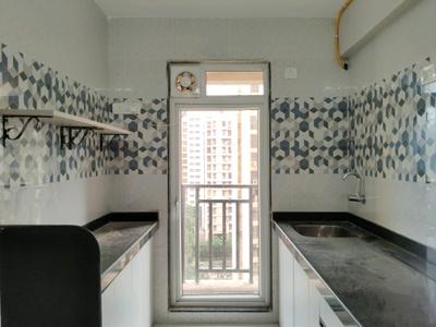 Kitchen Image of 910 Sq.ft 2 BHK Apartment / Flat for rent in Kasarvadavali Thane for Rs. 30000