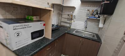 Kitchen Image of 600 Sq.ft 1 BHK Builder Floor for rent in Kalyan Nagar Bengaluru for Rs. 21500