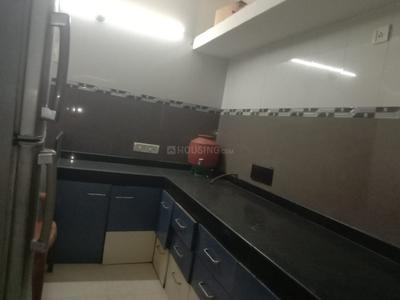 Kitchen Image of 800 Sq.ft 1 BHK Apartment / Flat for rent in Sangamvadi Pune for Rs. 30000