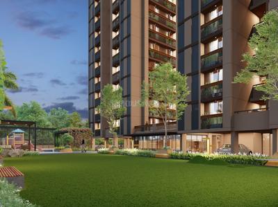 Image of 1845 Sq.ft 3 BHK Apartment / Flat for sale in Divyajyot Sarang Sky, Vaishno Devi Circle, Ahmedabad for Rs. 8775000