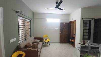 Living Room Image of 750 Sq.ft 1 BHK Builder Floor for rent in Mahadevapura Bengaluru for Rs. 34999