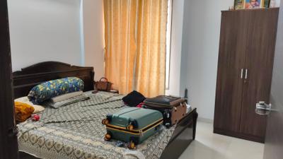 Bedroom Image of 800 Sq.ft 2 BHK Apartment / Flat for rent in GK Silverland Residency Phase III, Ravet Pune for Rs. 30000