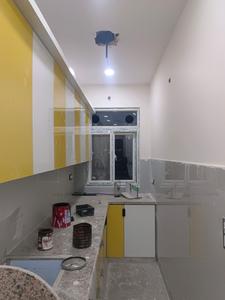 Kitchen Image of 550 Sq.ft 2 BHK Apartment / Flat for sale in Fairdeal Burari Dream Homes, Burari New Delhi for Rs. 3300000
