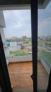 Balcony Image of 1628 Sq.ft 3 BHK Apartment / Flat for rent in Shree Vinayak Homes 3, Mansarovar Jaipur for Rs. 27000