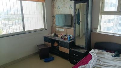 Bedroom Image of 850 Sq.ft 2 BHK Apartment / Flat for rent in Kumar Primavera B6, Wadgaon Sheri Pune for Rs. 40000