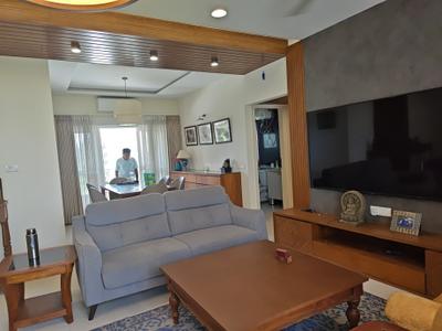 Living Room Image of 2215 Sq.ft 3 BHK Apartment / Flat for sale in Unitech Uniworld City, New Town Kolkata for Rs. 21500000