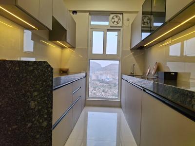 Kitchen Image of 950 Sq.ft 2 BHK Apartment / Flat for sale in Ashar Arize, Kalwa Thane for Rs. 15000000