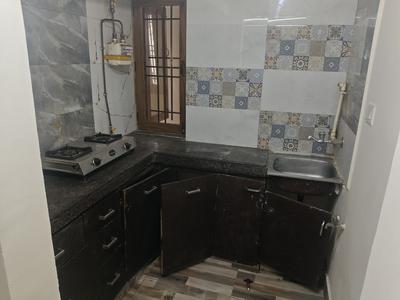 Kitchen Image of 550 Sq.ft 1 BHK Builder Floor for rent in DDA Flats Hari Nagar, Hari Nagar New Delhi for Rs. 17000