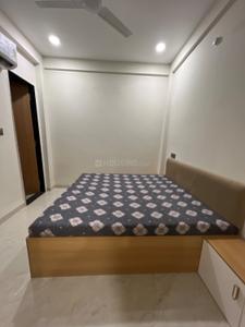 Bedroom Image of 900 Sq.ft 1 BHK Apartment / Flat for rent in Sakar Elite Apex, Mahalakshmi Nagar Indore for Rs. 18000