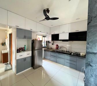 Kitchen Image of 1500 Sq.ft 2 BHK Apartment / Flat for sale in Origin Heights, Sargasan Gandhinagar for Rs. 6800000
