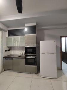 Kitchen Image of 3200 Sq.ft 4 BHK Apartment / Flat for rent in Adani Water Lily, Shantigram Ahmedabad for Rs. 78000