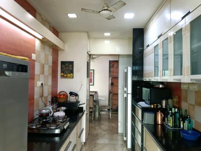 Kitchen Image of 1380 Sq.ft 3 BHK Apartment / Flat for sale in Sheth Golden Willows, Mulund West Mumbai for Rs. 45000000
