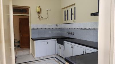 Kitchen Image of 1100 Sq.ft 3 BHK Builder Floor for rent in Malviya Nagar Jaipur for Rs. 25000