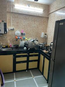 Kitchen Image of 900 Sq.ft 3 BHK Apartment / Flat for sale in Shiv Ganga CHS, Dombivli West Thane for Rs. 7000000