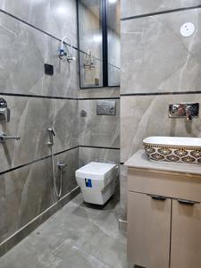 Common Bathroom Image of 900 Sq.ft 3 BHK Apartment / Flat for sale in G3 Luxurious Floors by G3 Buildtech, Uttam Nagar New Delhi for Rs. 10500000
