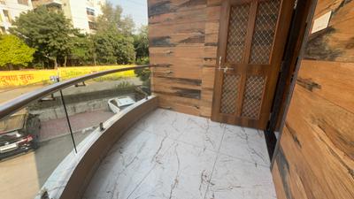 Balcony Image of 1500 Sq.ft 1 BHK Builder Floor for rent in Scheme No 114 Indore for Rs. 23000