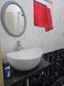 Bathroom Image of 850 Sq.ft 1 BHK Apartment / Flat for rent in S.G. Palya Bengaluru for Rs. 25000