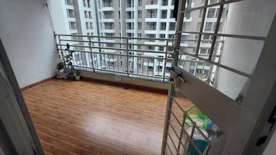 Balcony Image of 800 Sq.ft 2 BHK Apartment / Flat for sale in Kiwale Pune for Rs. 6800000
