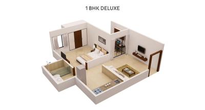 Image of 470 Sq.ft 1 BHK Apartment / Flat for sale in Shreejee Skymont Siddhi, Dahisar East, Mumbai for Rs. 9100000