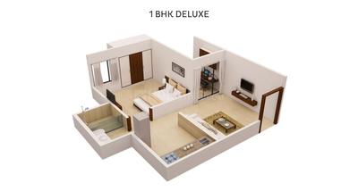 Image of 550 Sq.ft 1 BHK Apartment / Flat for sale in Gauri Codename Mumbai Million, Malad West, Mumbai for Rs. 7200000