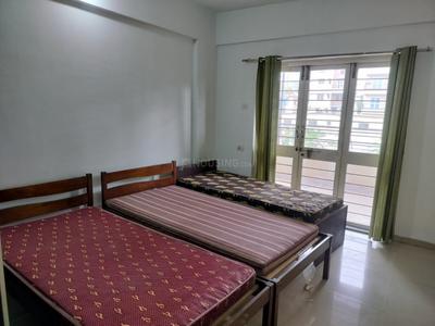 Bedroom Image of 700 Sq.ft 1.5 BHK Apartment / Flat for rent in Wakadkar Mahalaxmi Complex, Wakad Pune for Rs. 26000