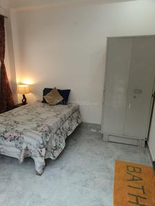 Bedroom Image of 200 Sq.ft 1 RK Builder Floor for rent in Shaurya Lavanya Enclave, Aurangabad Khalsa Lucknow for Rs. 8000