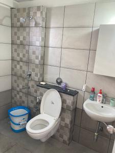 Bathroom Image of 1500 Sq.ft 3 BHK Apartment / Flat for rent in Zen Indraprastha by Pratham, Mahalakshmi Layout Bengaluru for Rs. 50000