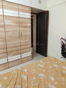 Bedroom Image of 980 Sq.ft 2 BHK Apartment / Flat for rent in Airoli Navi Mumbai for Rs. 50000