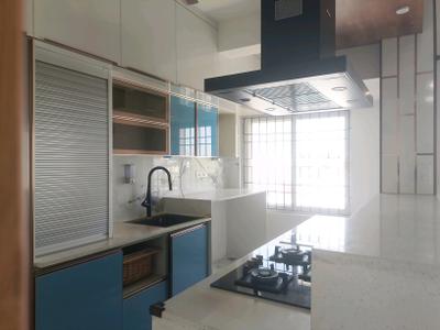 Kitchen Image of 1250 Sq.ft 3 BHK Apartment / Flat for rent in Nutech Preethi, Valasaravakkam Chennai for Rs. 50000