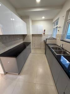 Kitchen Image of 1700 Sq.ft 3 BHK Apartment / Flat for rent in Prestige Woodland Park, Cox Town Bengaluru for Rs. 155000