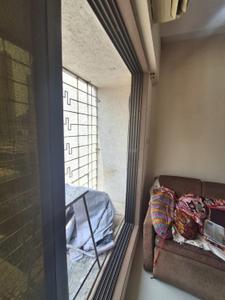 Balcony Image of 650 Sq.ft 2 BHK Apartment / Flat for sale in Grishma Veena Vihar CHS, Kandivali West Mumbai for Rs. 19900000